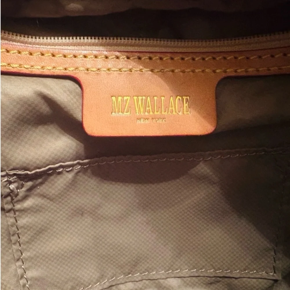 MZ Wallace Travel Quilted Tote in Olive - Picture 11 of 12